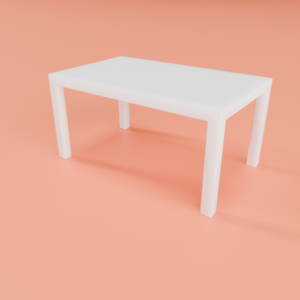 koffietafel rechthoek